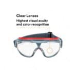 3M™ GoggleGear™ 500 Series GG501SGAF, Clear Scotchgard™ Anti-fog lens (pair)