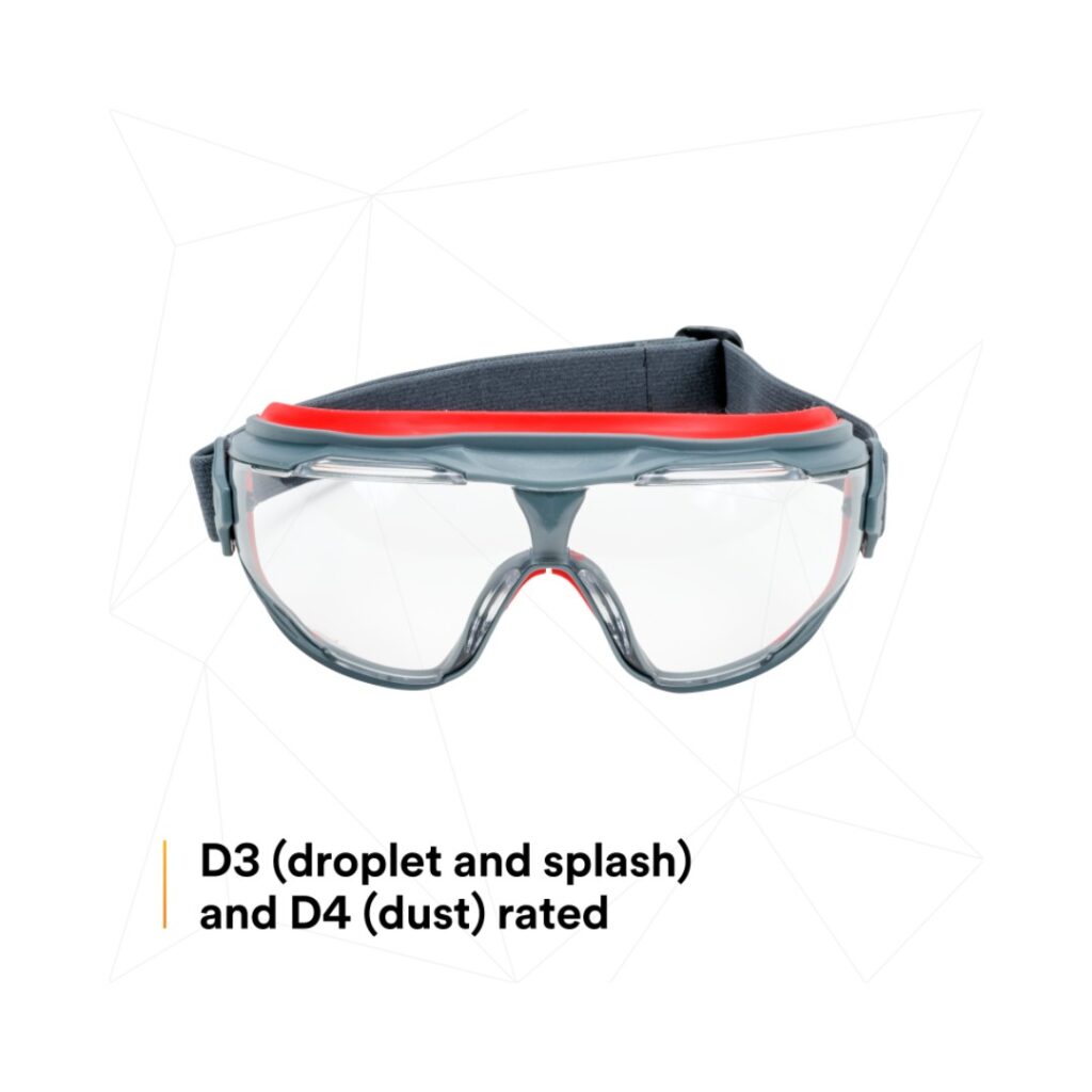 3M™ GoggleGear™ 500 Series GG501SGAF, Clear Scotchgard™ Anti-fog lens (pair) - Image 7