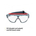 3M™ GoggleGear™ 500 Series GG501SGAF, Clear Scotchgard™ Anti-fog lens (pair)