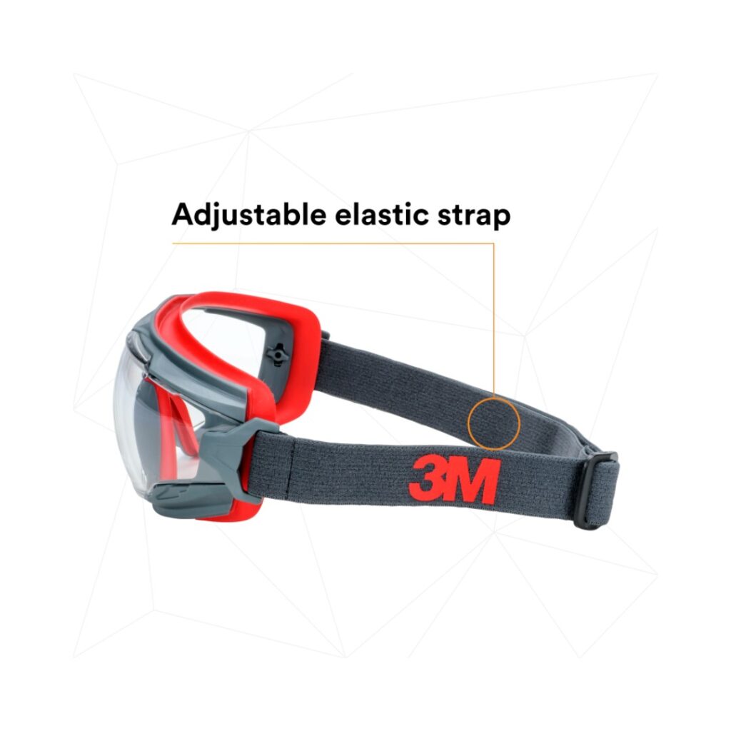 3M™ GoggleGear™ 500 Series GG501SGAF, Clear Scotchgard™ Anti-fog lens (pair) - Image 9