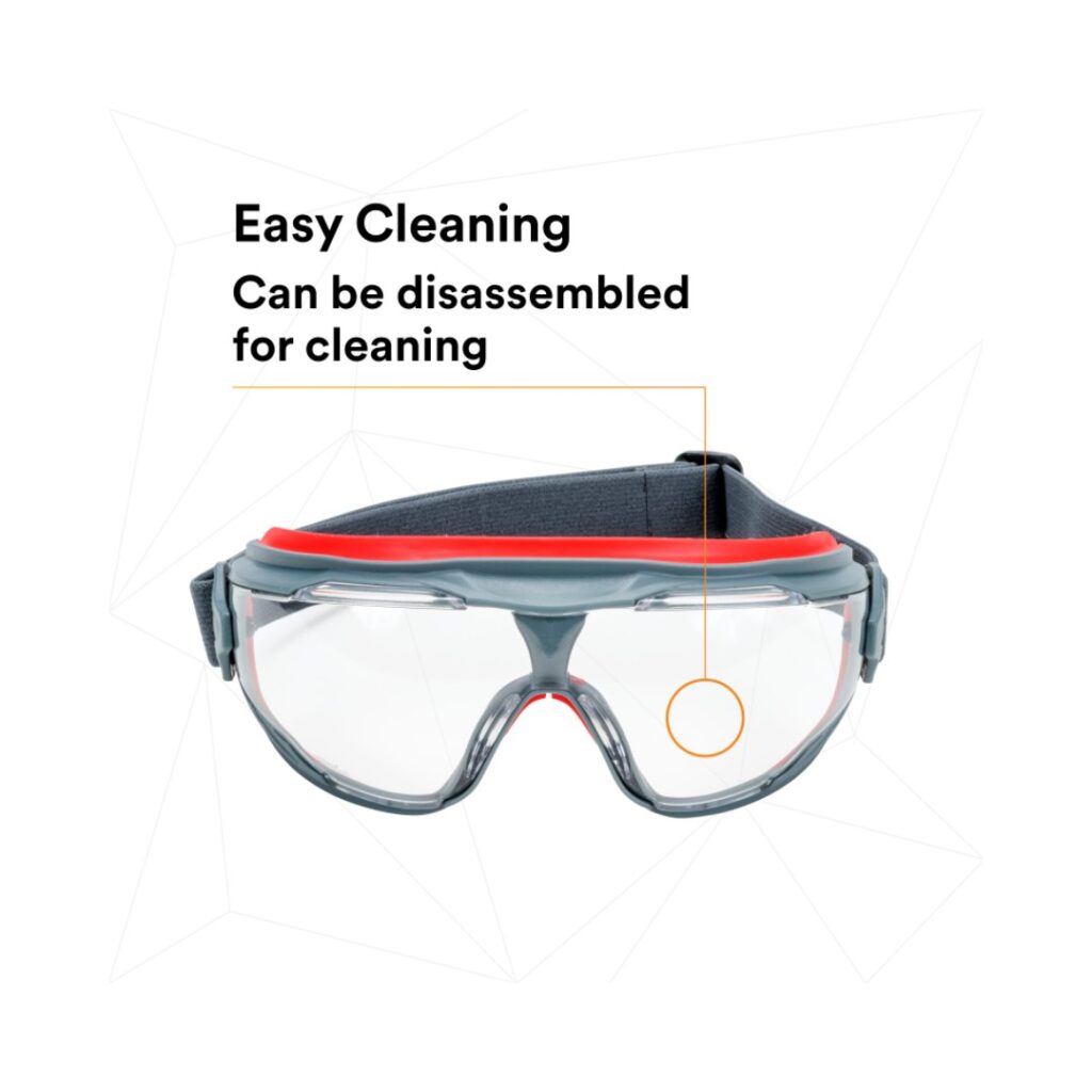 3M™ GoggleGear™ 500 Series GG501SGAF, Clear Scotchgard™ Anti-fog lens (pair) - Image 8