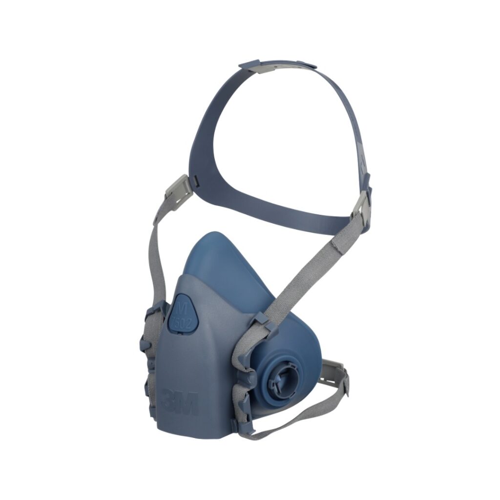 3M™ Half Facepiece Silicone Respirator 7501/37081(AAD) Small - Image 4