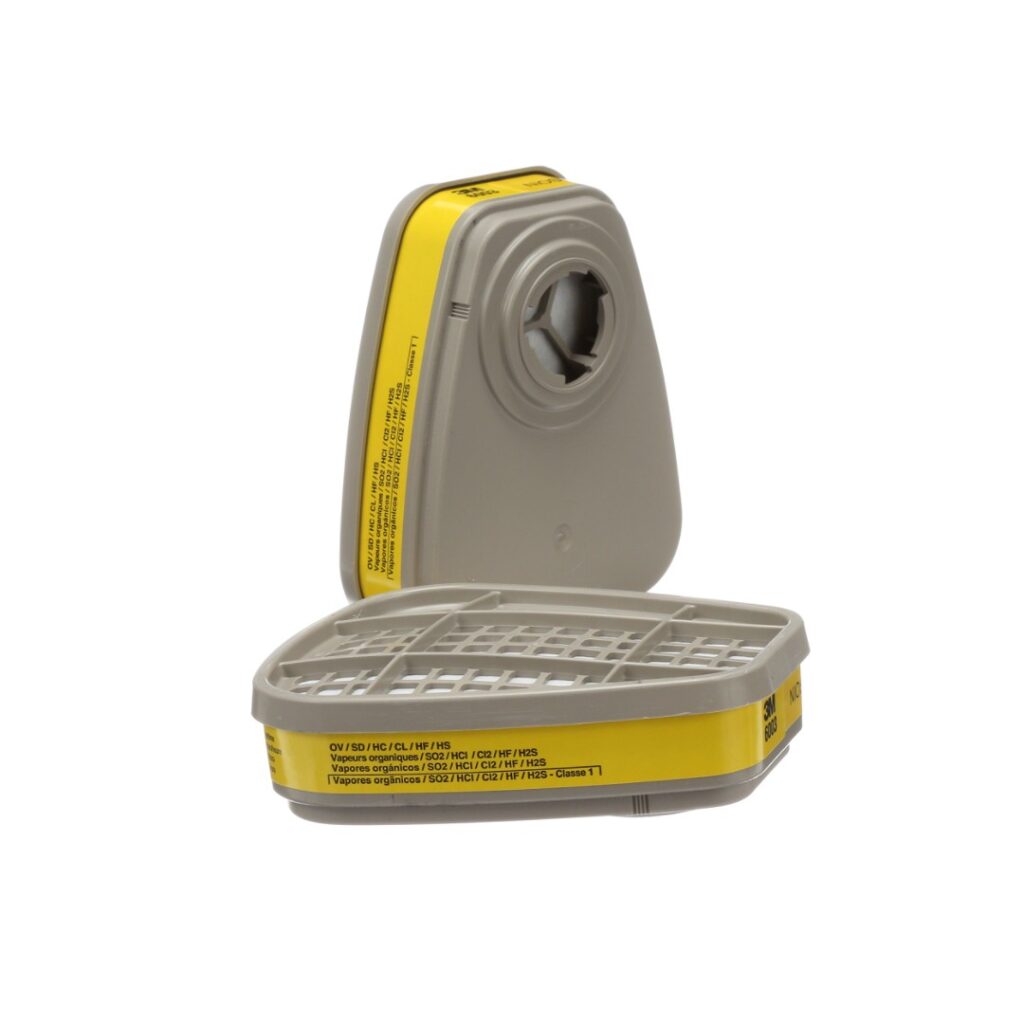 3M™ Organic Vapor/Acid Gas Cartridge 6003/07047(AAD) (Set of 2) - Image 5
