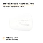 3M™ Particulate Filter 5N11, N95 (Set of 2)