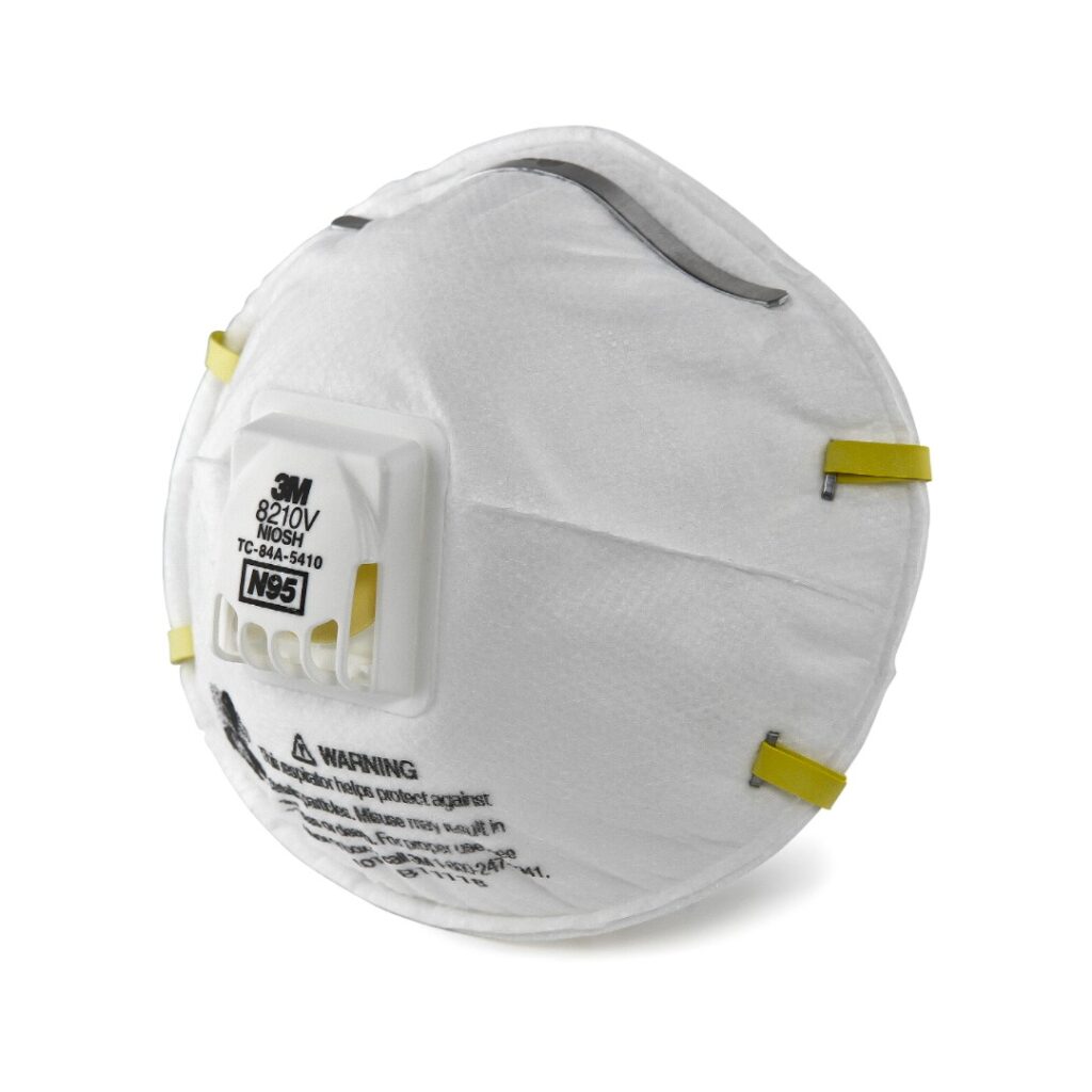 3M™ Particulate Respirator 8210V, N95 10/Box - Image 3