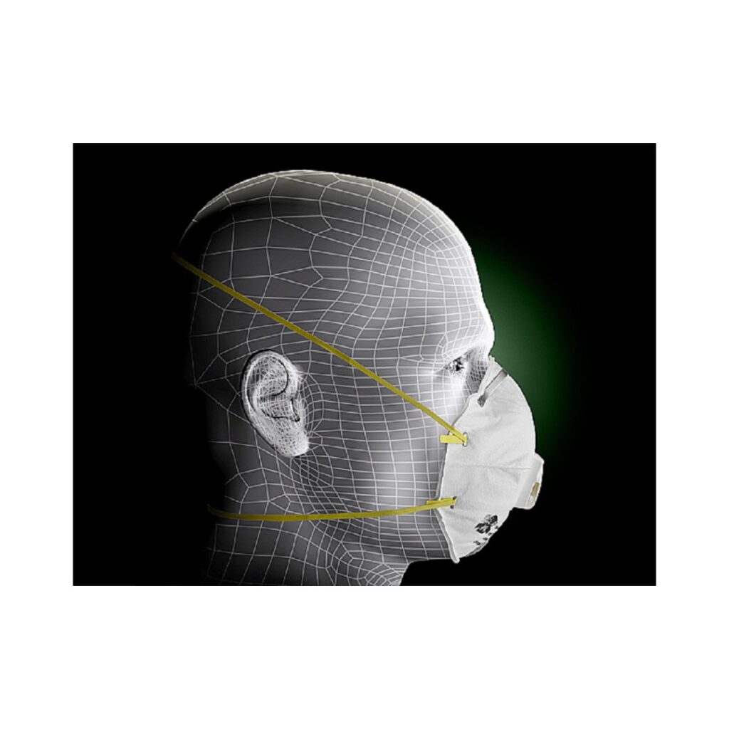 3M™ Particulate Respirator 8210V, N95 10/Box - Image 4