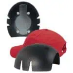 Bump Cap / Create-a-Cap Insert, Black, with foam pad, ERB Safety 19402