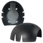 Bump Cap / Create-a-Cap Insert, Black, with foam pad, ERB Safety 19402