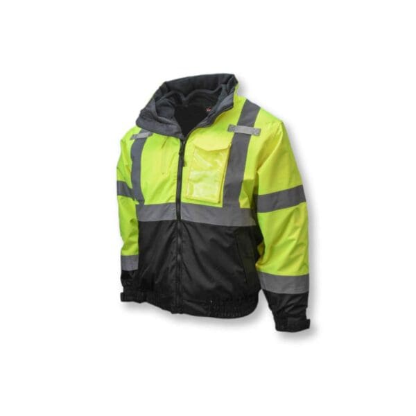 Radians SJ210B Three-in-One Deluxe High Visibility Bomber Jacket