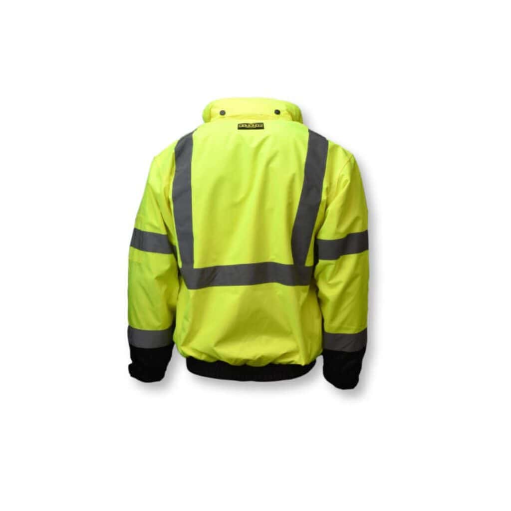 Radians SJ210B Three-in-One Deluxe High Visibility Bomber Jacket - Image 2
