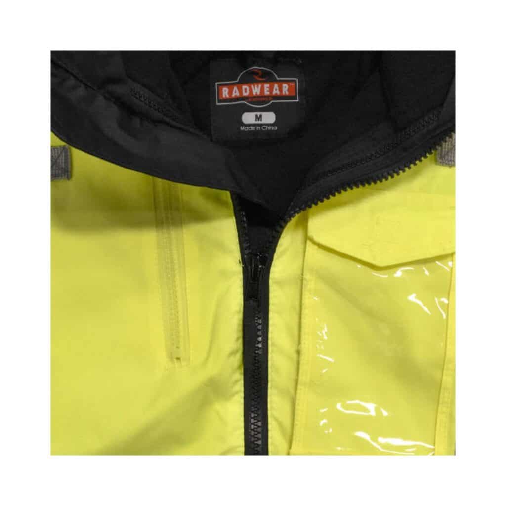 Radians SJ210B Three-in-One Deluxe High Visibility Bomber Jacket - Image 9