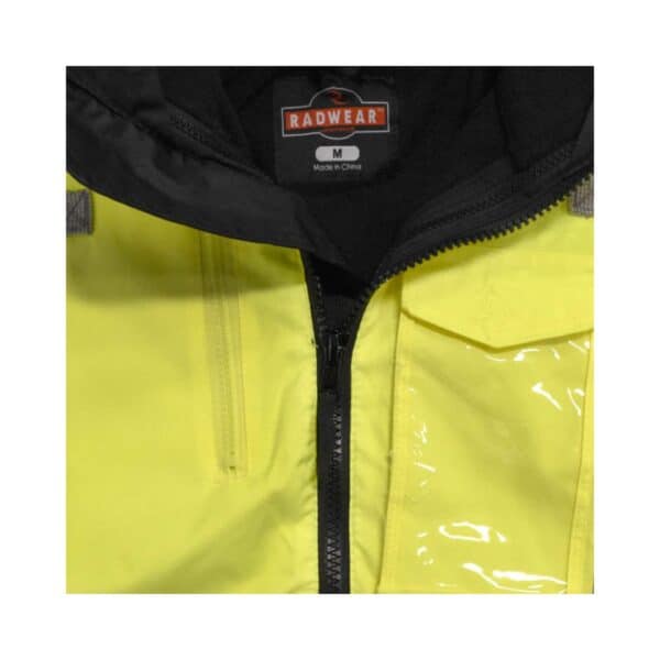 Radians SJ210B Three-in-One Deluxe High Visibility Bomber Jacket - Image 9