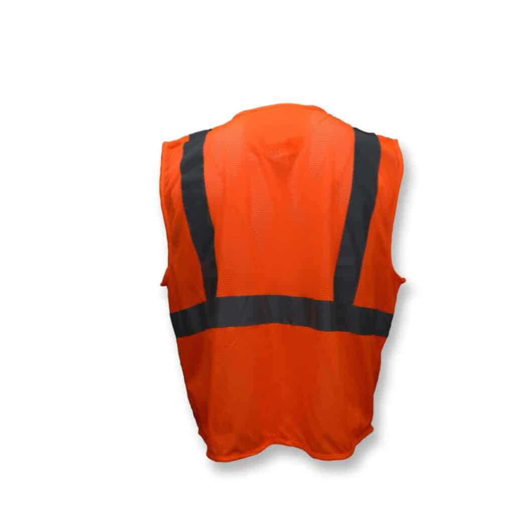 Radians SV25 Economy Class 2 Self-Extinguishing Safety Vest with Zipper - Image 5