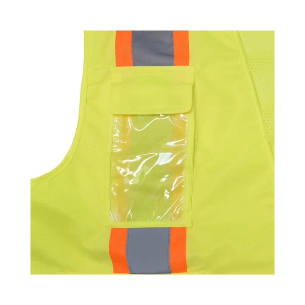 Radians SV6 Two Tone Surveyor Type R Class 2 Solid/Mesh Safety Vest - Image 5