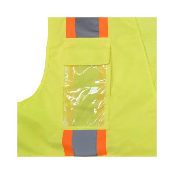 Radians SV6 Two Tone Surveyor Type R Class 2 Solid/Mesh Safety Vest | SV6-2ZGM - Image 5