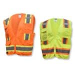 Radians SV6 Two Tone Surveyor Type R Class 2 Solid/Mesh Safety Vest | SV6-2ZGM
