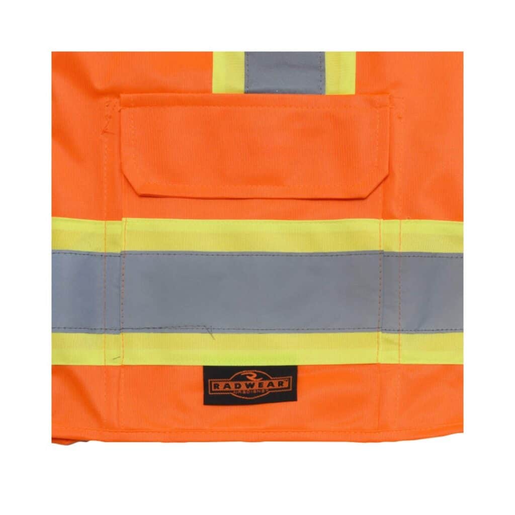 Radians SV6 Two Tone Surveyor Type R Class 2 Solid/Mesh Safety Vest - Image 9
