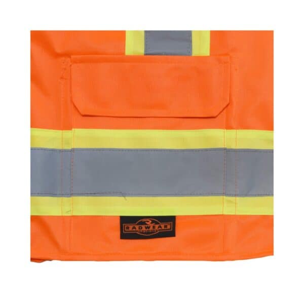 Radians SV6 Two Tone Surveyor Type R Class 2 Solid/Mesh Safety Vest | SV6-2ZGM - Image 9