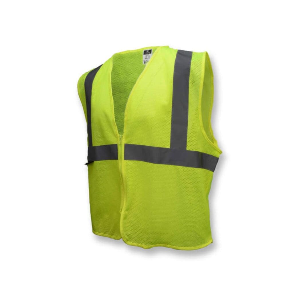 Radians SV25 Economy Class 2 Self-Extinguishing Safety Vest with Zipper - Image 7
