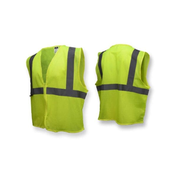 Radians SV25 Economy Class 2 Self-Extinguishing Safety Vest with Zipper - Image 8