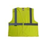 Radians SV25 Economy Class 2 Self-Extinguishing Safety Vest with Zipper