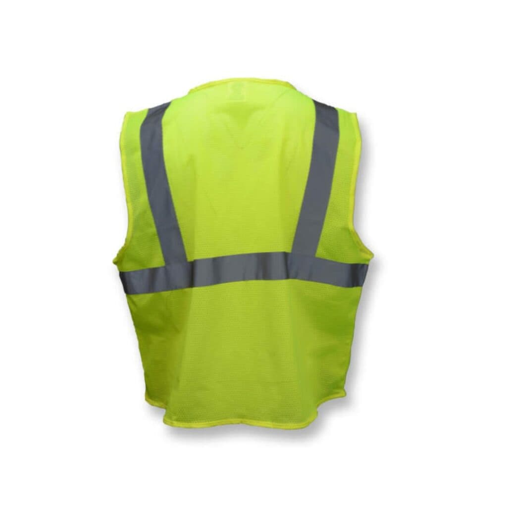 Radians SV25 Economy Class 2 Self-Extinguishing Safety Vest with Zipper - Image 10