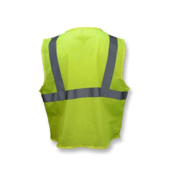 Radians SV25 Economy Class 2 Self-Extinguishing Safety Vest with Zipper - Image 10
