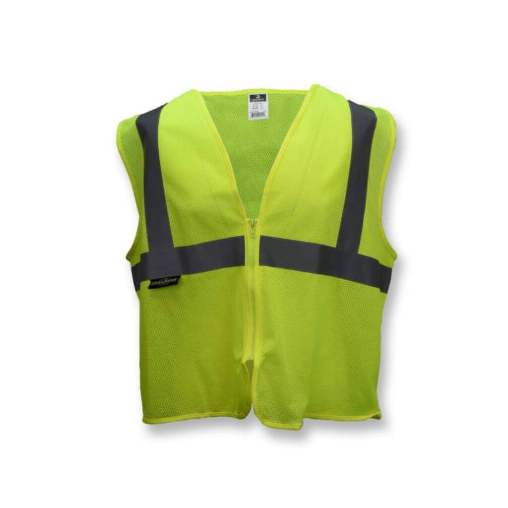 Radians SV25 Economy Class 2 Self-Extinguishing Safety Vest with Zipper - Image 11