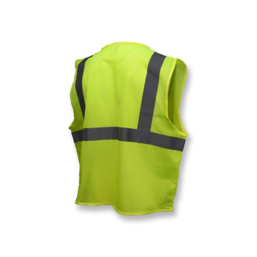 Radians SV25 Economy Class 2 Self-Extinguishing Safety Vest with Zipper - Image 12
