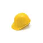 Pyramex SL Series Cap Style Hard Hat, 4-Point Ratchet Suspension, Yellow, HP14130