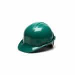 Pyramex SL Series Cap Style Hard Hat, 4-Point Ratchet Suspension, Green, HP14135