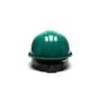 Pyramex SL Series Cap Style Hard Hat, 4-Point Ratchet Suspension, Green, HP14135