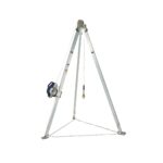 3M™ DBI-SALA® Confined Space Aluminum Tripod with 3-Way SRL, 7 ft Tripod, 50 ft Galvanized Cable