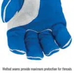 Black Stallion Side Split Cowhide Stick Glove with CushionCore™ Liner | 12 Pack