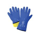 FrogWear® Cold Protection Premium Flexible Waterproof Triple-Coated PVC Chemical Handling Gloves