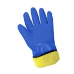 FrogWear® Cold Protection Premium Flexible Waterproof Triple-Coated PVC Chemical Handling Gloves