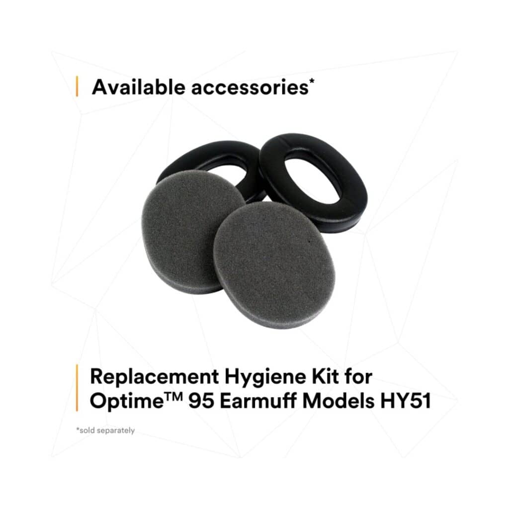 3M™ PELTOR™ Optime™ 95 Earmuffs H6B/V, Behind-the-Head (Pair) - Image 10