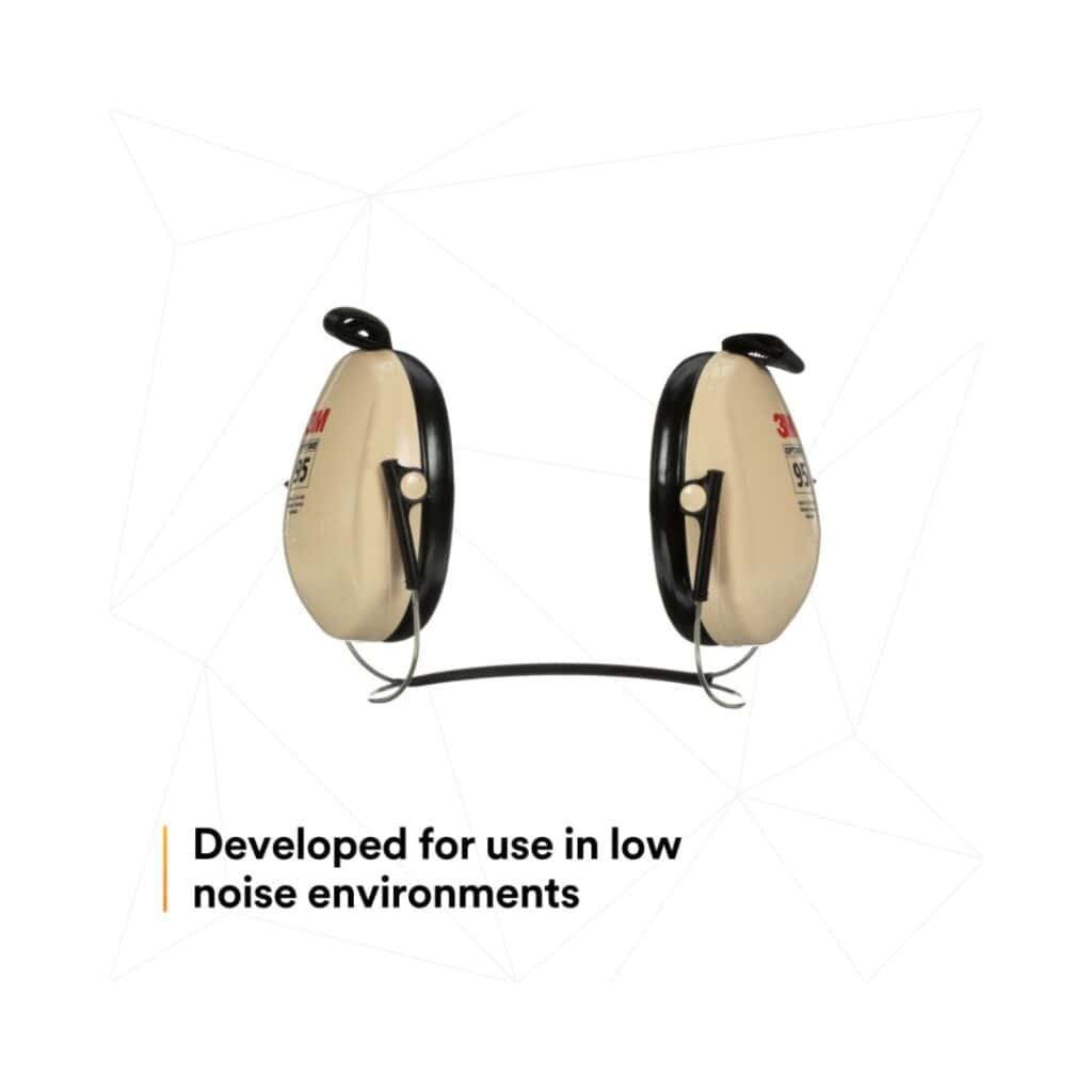 3M™ PELTOR™ Optime™ 95 Earmuffs H6B/V, Behind-the-Head (Pair) - Image 8