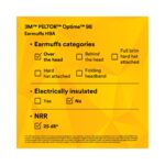 3M™ PELTOR™ Optime™ 98 Earmuffs H9A, Over-the-Head (Pair)