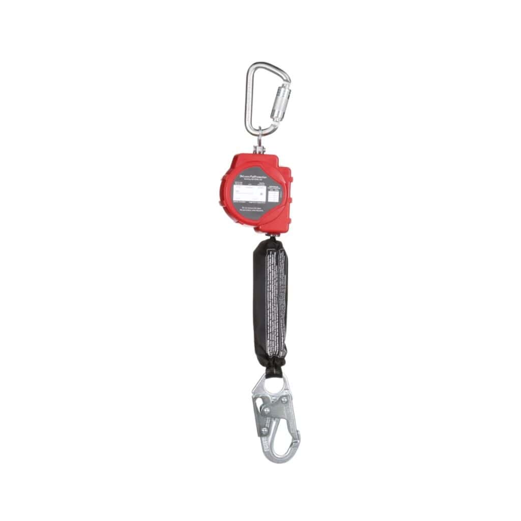 3M™ Protecta® Self-Retracting Lifeline with Carabiner 3100513, Web, Steel Snap Hook, 11ft - Image 2