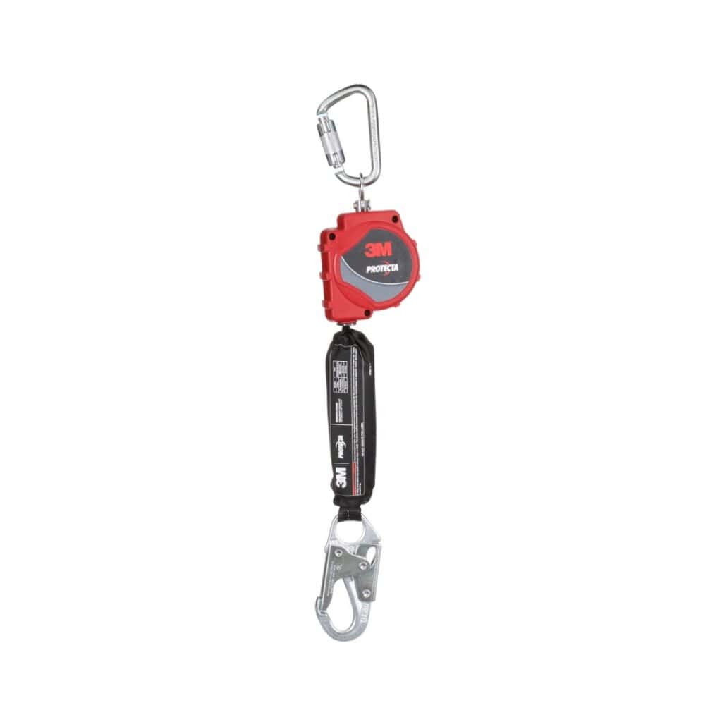 3M™ Protecta® Self-Retracting Lifeline with Carabiner 3100513, Web, Steel Snap Hook, 11ft - Image 4