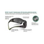 3M™ SecureFit™ Protective Eyewear SF402AF, Gray Anti-fog Lens (Pair)