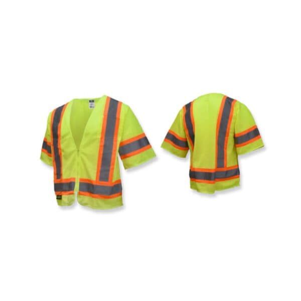 Radians SV22-3 Economy Type R Class 3 Safety Vest with Two-Tone Trim - Image 9