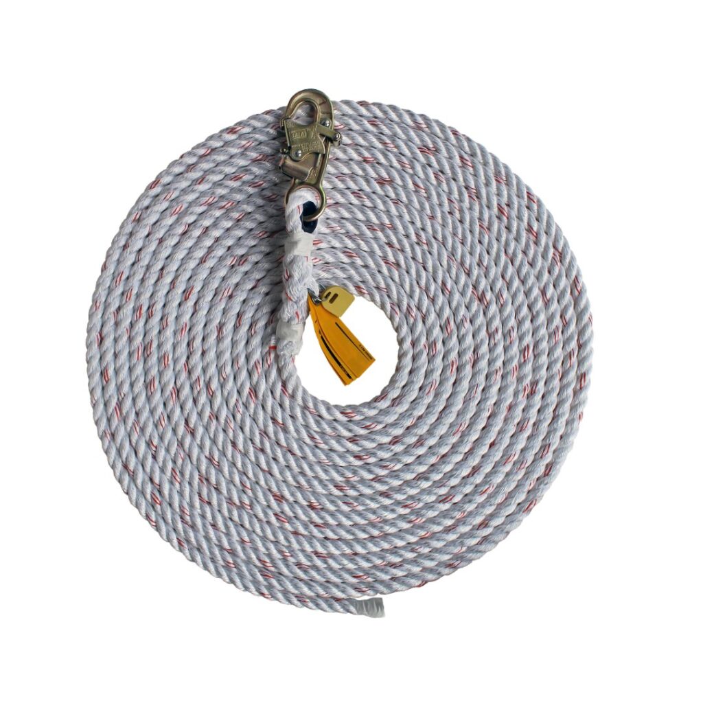 1202754rope lifeline polyester polypropylene blend asd