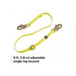 3M™ DBI-SALA® Adjustable Web Positioning Lanyard, 6 ft | 1231016