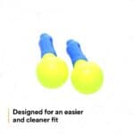 3M™ E-A-R™ Push-Ins™ Earplugs, Poly bag, Uncorded, 100 Pair/Box | 318-1000