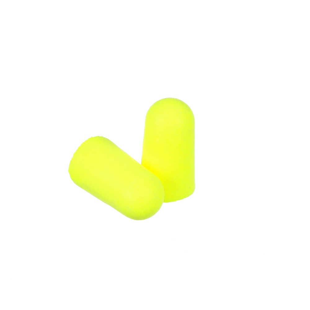 3m e a rsoft yellow neons earplugs 312 1251 frontside