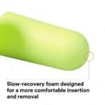 3M™ E-A-Rsoft™ Yellow Neons™ Uncorded Earplugs | 312-1251 | Size Large | 200 pair/box