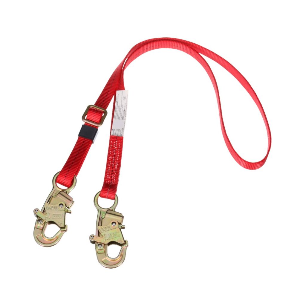 3M™ Protecta® Adjustable Webbing Position Lanyard 1385301, 0.75 IN Hooks, 1.8 M - Image 3