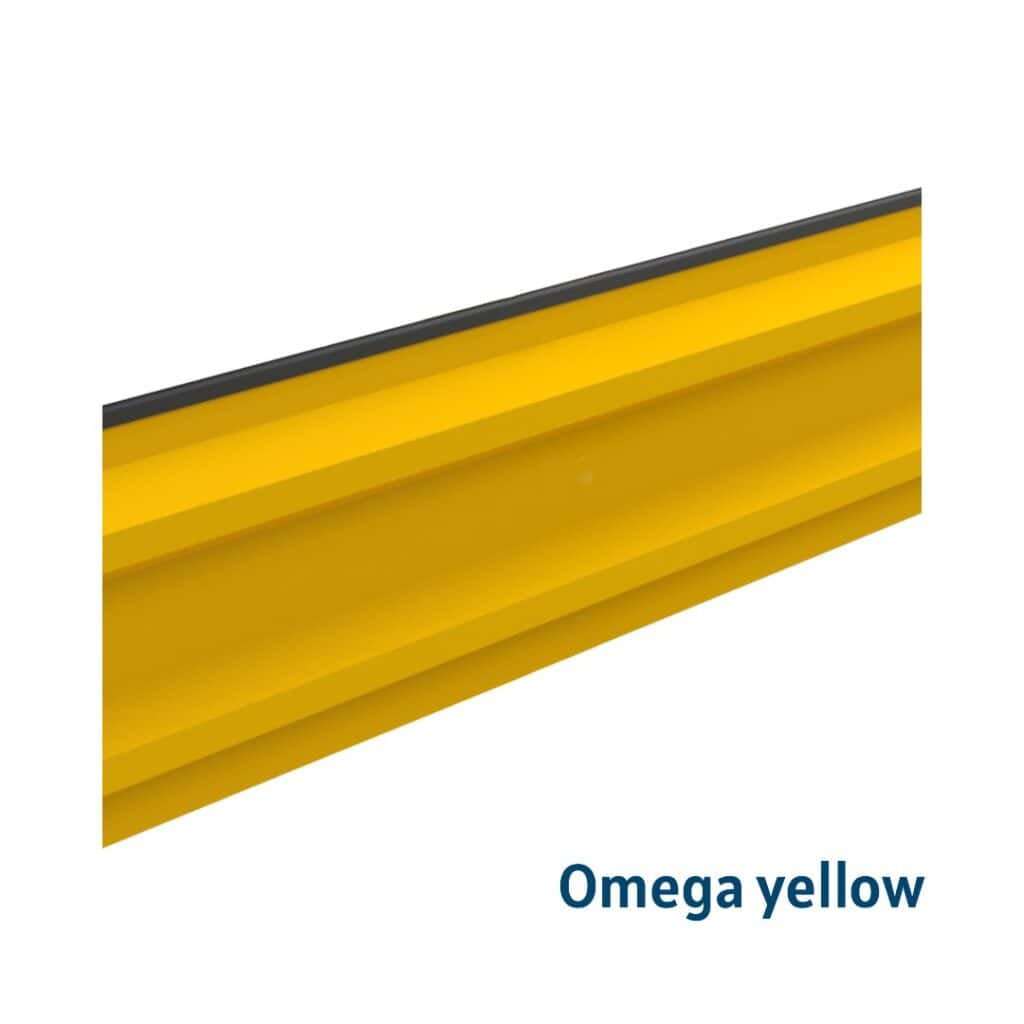 Omega yellow guardrail